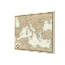 Mediterranean Region, Turkey, Greece Gallery Wrap Canvas