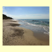 Mediterranean Sea, Netanya, Israel Canvas print posters