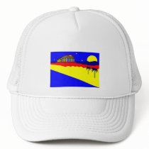 Mediterranean Seashore Trucker Hat