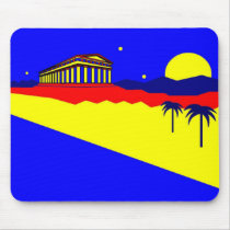 Mediterranean Seashore mousepads by lonvig Mediterranean Seashore mousepads