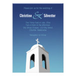 Mediterranean Summer, 5.5x7.5 wedding invitations