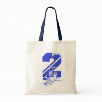 MEDIUM BLUE GRUNGE NUMBER 2 bags