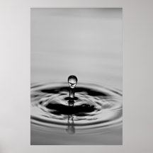 Medium Droplet Posters