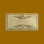Medium Flourished Apothecary Label labels