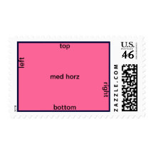 medium horizontal forty-six stamps