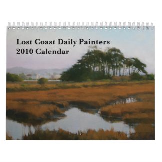 Medium Lost Coast Daily Painters 2010 Calendar calendar
