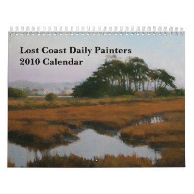 Medium Lost Coast Daily Painters 2010 Calendar by lostcoast
