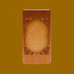 Medium Summer Brocade Apothecary Label labels