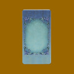Medium Winter Brocade Apothecary Label labels