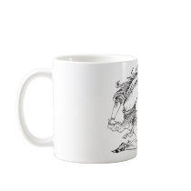 Medusa Aubrey Beardsley Coffee Mug