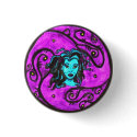 Medusa Blu Button