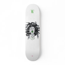 "Medusa" gray Skate Board