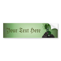Medusa On The Rocks Bumper Stickers