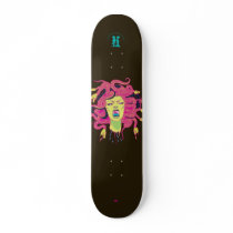 "Medusa" pop Custom Skateboard