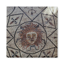 Medusa, Roman mosaic from the House of Orpheus Refrigerator Magnet