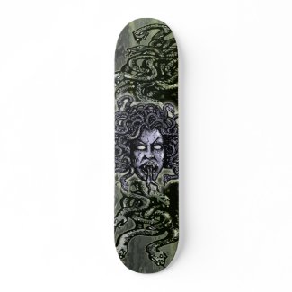 Medusa snakes of horror
                           skateboard
