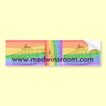 Medwin House Bumper Sticker bumper stickers