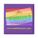 Medwin House Square Magnet