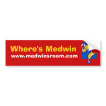 Medwin Question Bumper Sticker bumper stickers