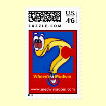 Medwin Question Postage stamps