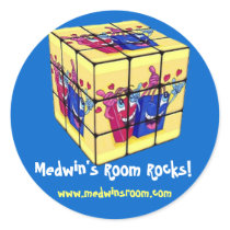 Medwin's Room Rocks! Sticker