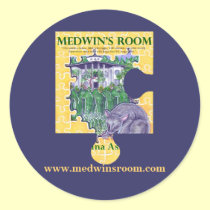 Medwin's Room Sticker stickers