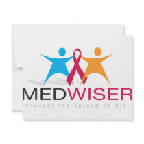 Medwiser Black invitations