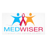 Medwiser Blue Photo Greeting Card