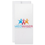 Medwiser Blue Full Color Rack Card