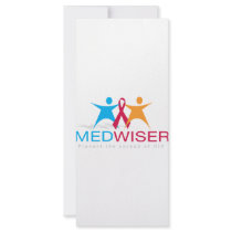 Medwiser Blue Full Color Rack Card