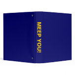 MEEP YOU! binders