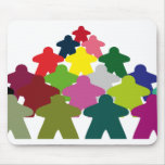 Meeple Mix Mousepad