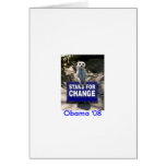 Meerkat 4 Obama Greeting Cards