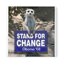 Meerkat 4 Obama magnets