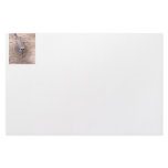 Meerkat against clay looking up photograph custom stationery