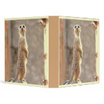 Meerkat at Attention Binder