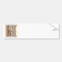 Meerkat at Attention Bumper Stickers