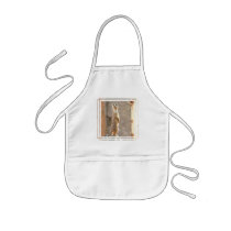 Meerkat at Attention Children's Apron
