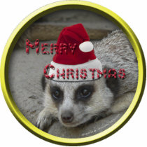 Meerkat Christmas Ornament photo sculptures