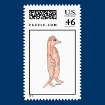 Meerkat Custom Postage stamps