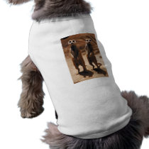 Meerkat Duo Pet Tee Shirt