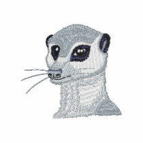 Meerkat Head embroidered shirts