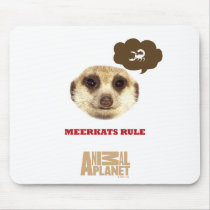 Meerkat Head Mousepad
