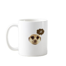 Meerkat Head Mug by Meerkats Meerkat Head Mug