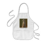 Meerkat kid's Apron