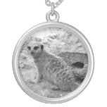 Meerkat looking at viewer photogarph picture pendant