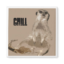 meerkat fridge magnets