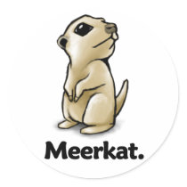 Meerkat Meerkat. stickers