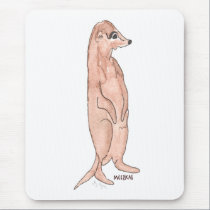 Meerkat Mousepad mousepads
