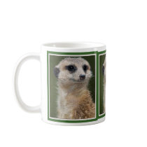 Meerkat on the look out mugs by Precious_Prints Meerkat on the look out mugs